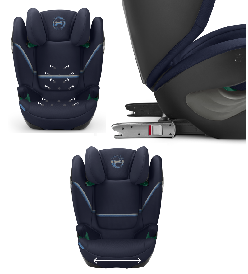 Car seat Cybex Solution S2 i-Fix Classic Beige Baby Shop